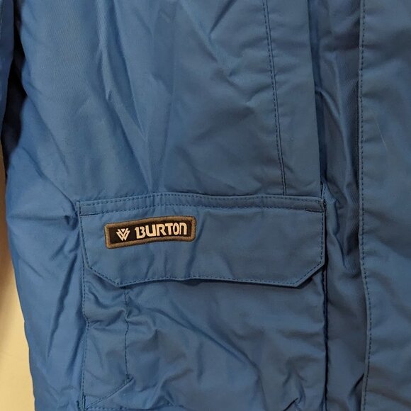 Burton Ski Jacket The White Collection Dryride Snowboard TWC Hooded - Picture 3 of 7